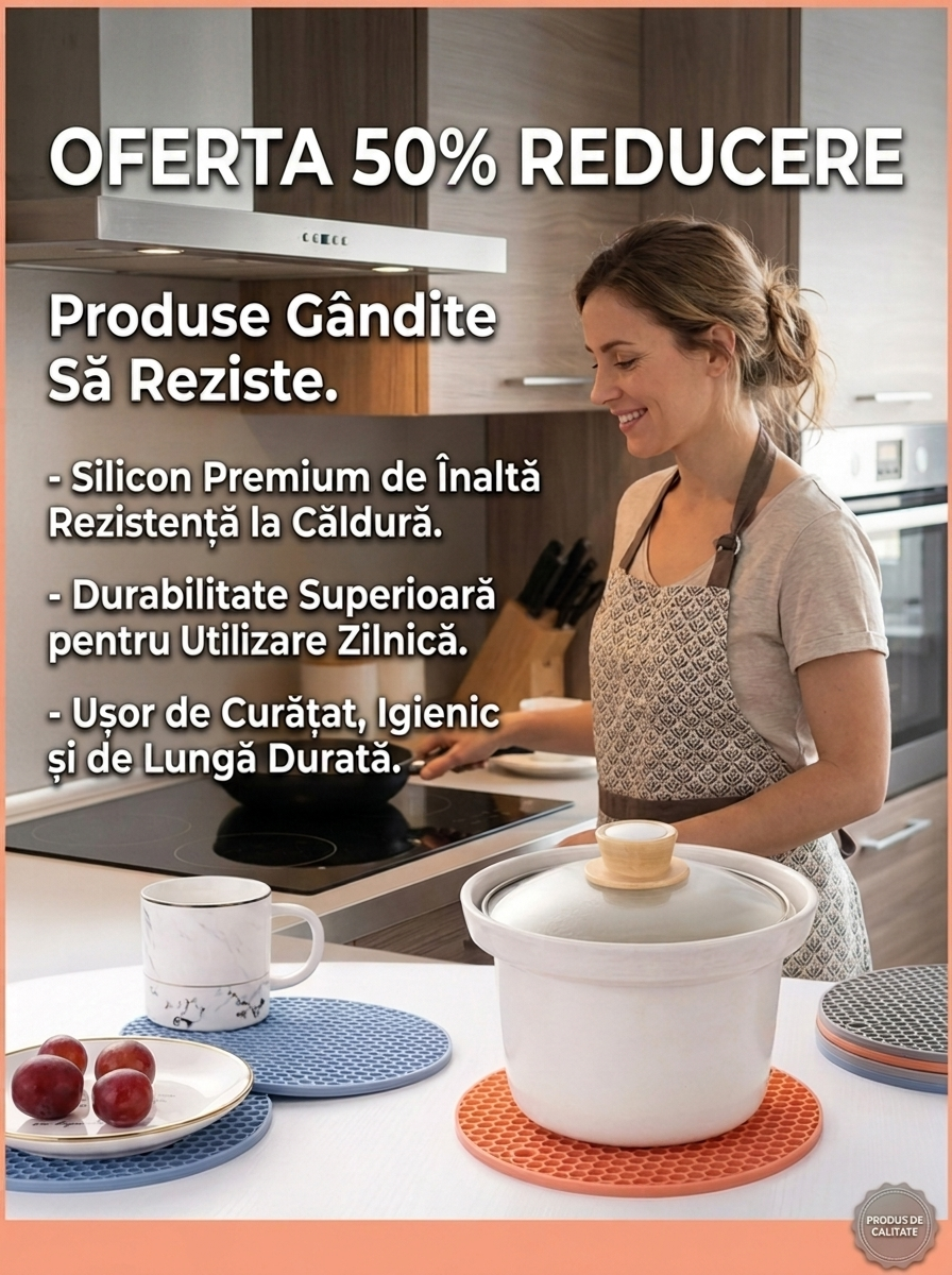 Covoras de protectie silicon - set de 3 bucati