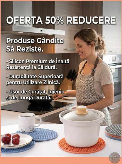 Covoras de protectie silicon - set de 3 bucati