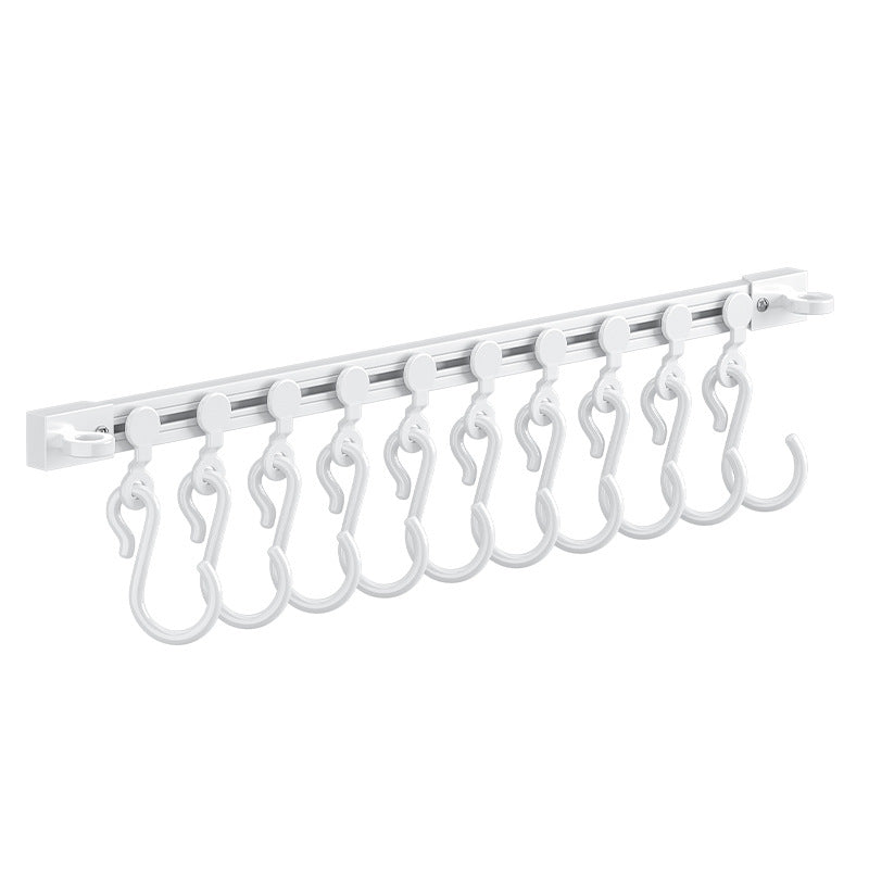 🎁 1+1 Cadou - Suport cu Cârlige Glisante Autoadeziv –  (30CM / 40CM)