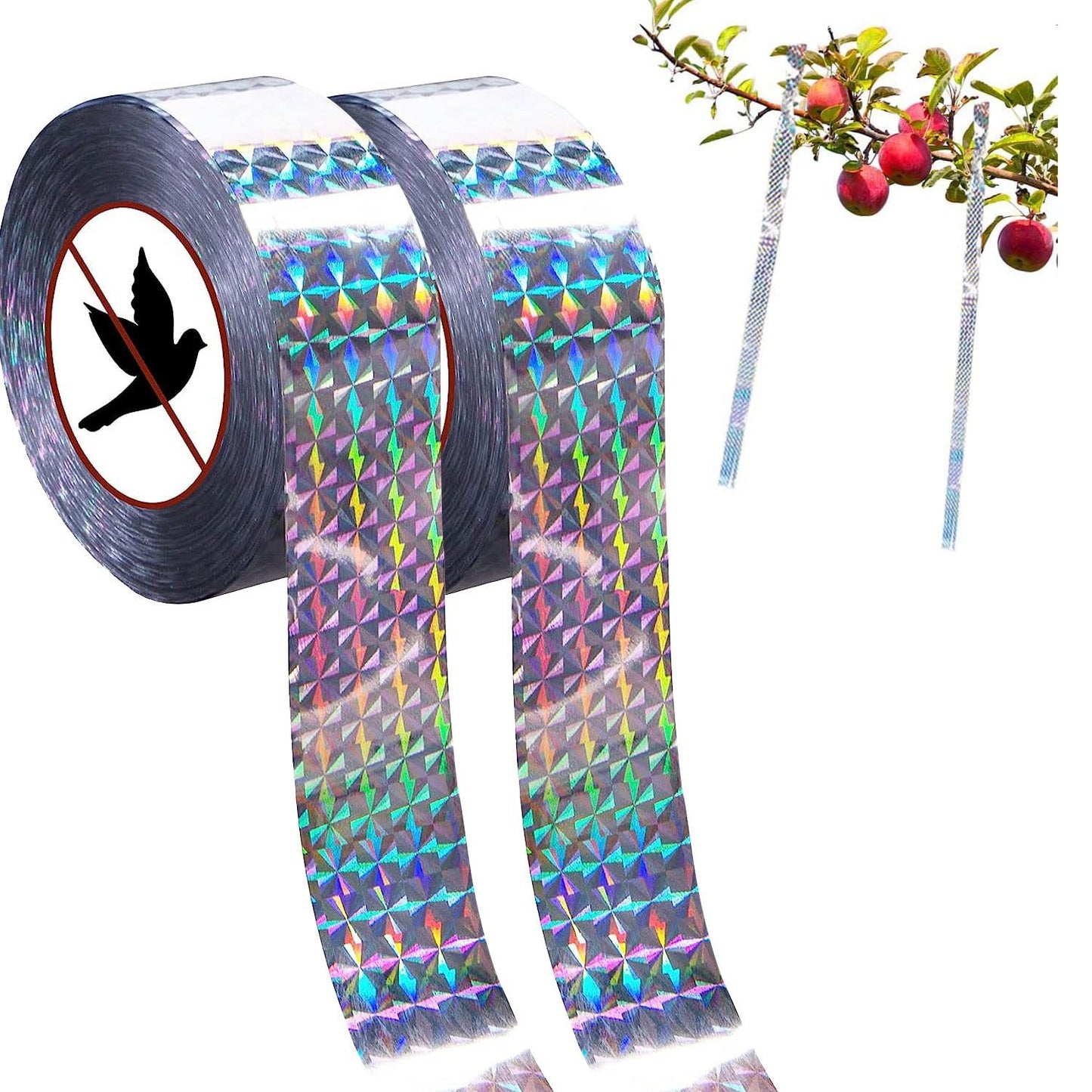 Bandă Reflectorizantă Anti-Păsări - 1+1 Cadou